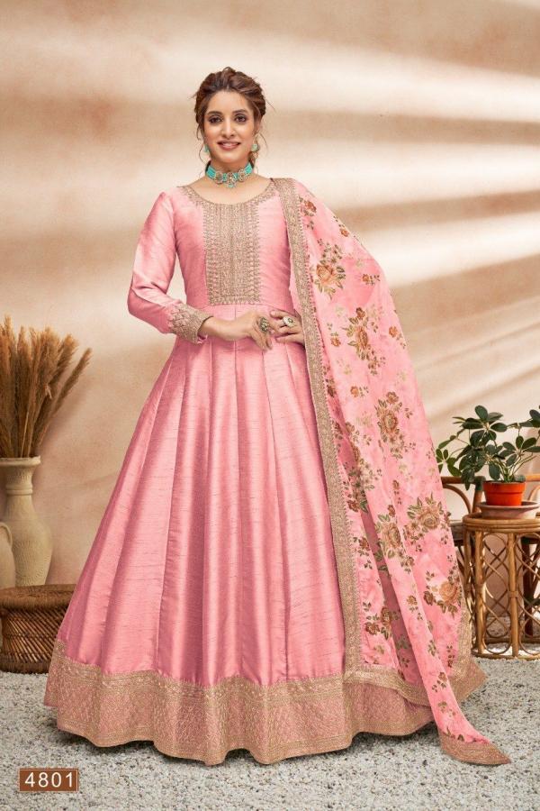 Aanaya 148 Wedding Wear Silk Designer Gown Collection